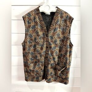 ❣️🤎DORIS STREICH – Zigzag Knit Vest 48